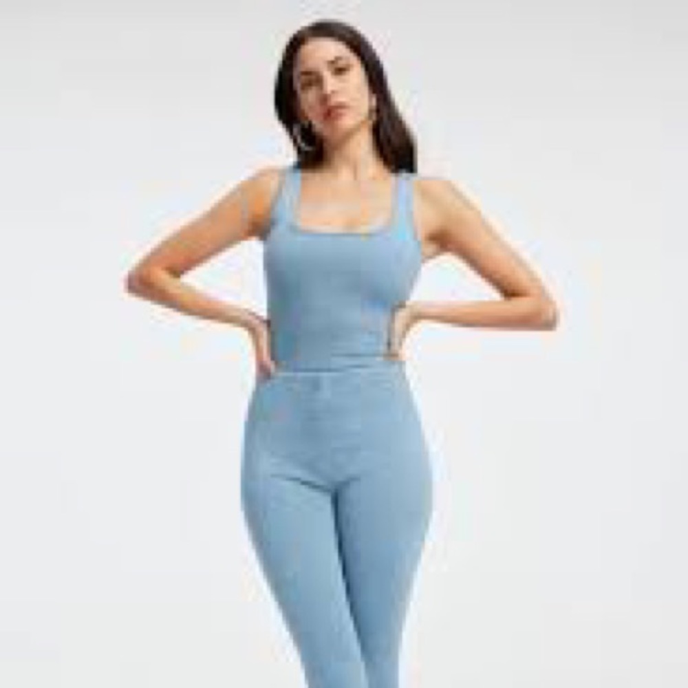 NWT  Good American SOFT SCULPT MODERN TANK BODYSUIT